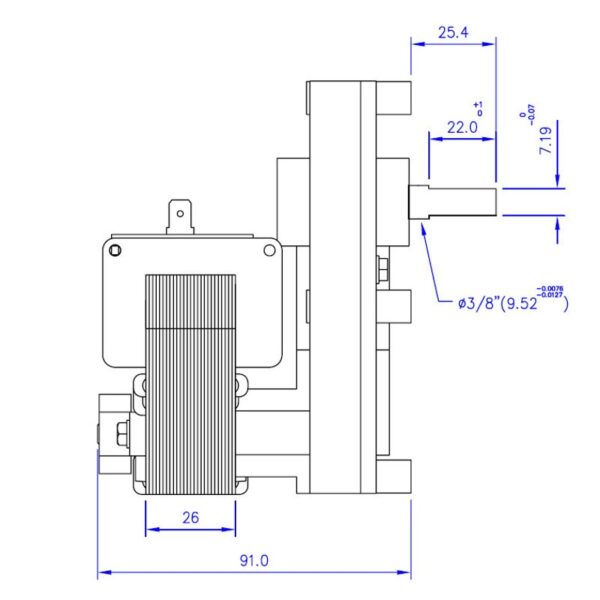 Motorreductor Piazzetta Superior - Imagen 2
