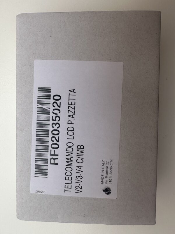 Mando a distancia LCD RF02035020 para estufas de pellet Piazzetta - Imagen 4