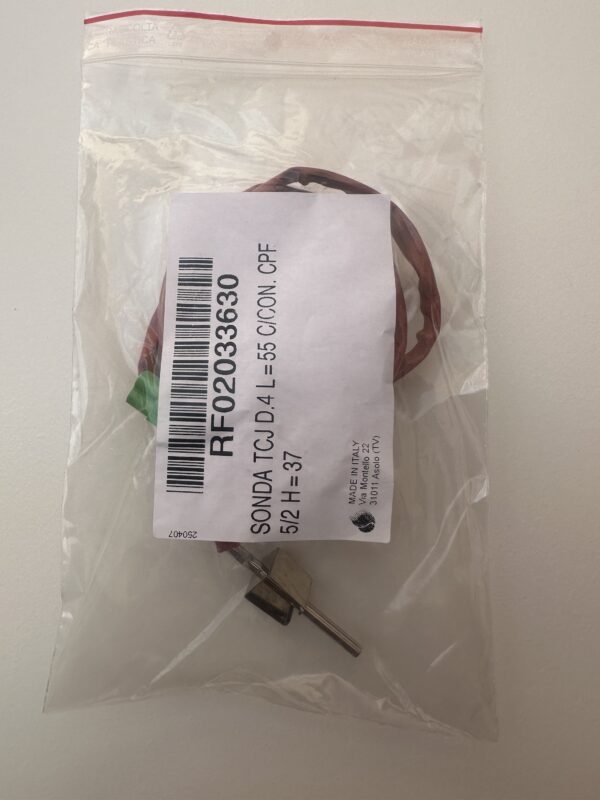 Sonda de temperatura humos para estufas de pellet RF02033630  Piazzetta y Superior - Imagen 2